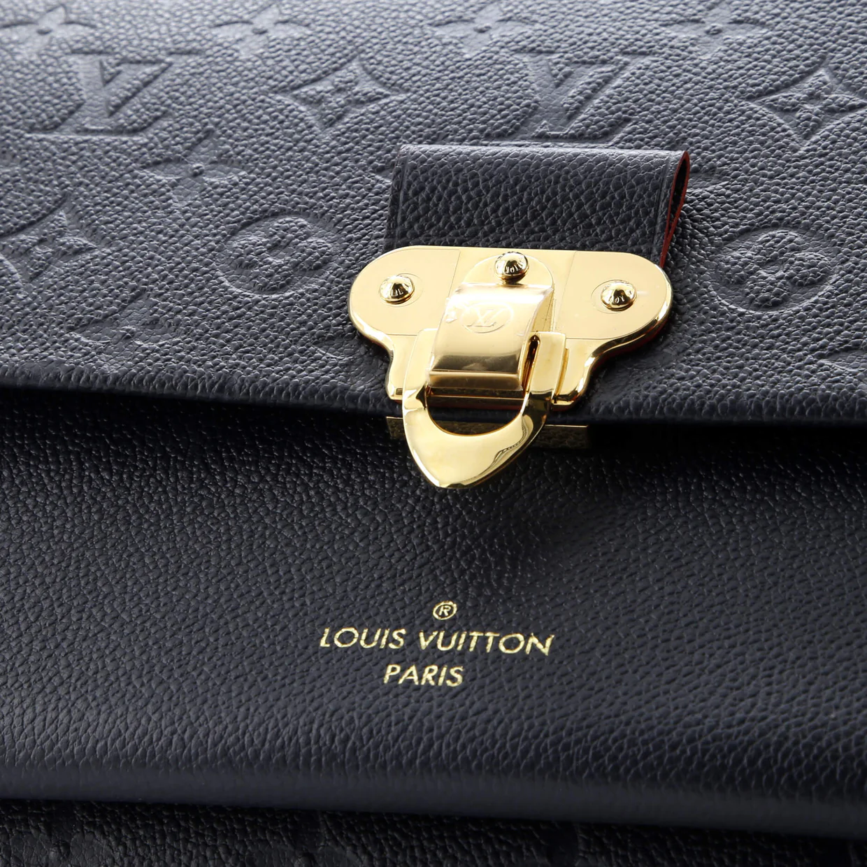 Vavin Handbag Monogram Empreinte Leather MM - Deep Luxury