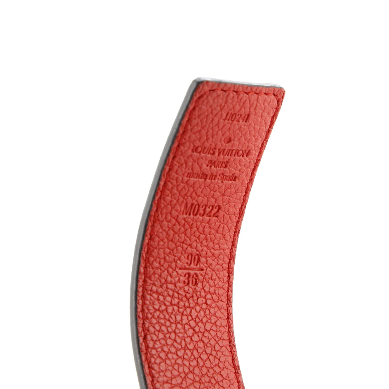 LV Initiales Belt Monogram Canvas Thin 95 - Deep Luxury