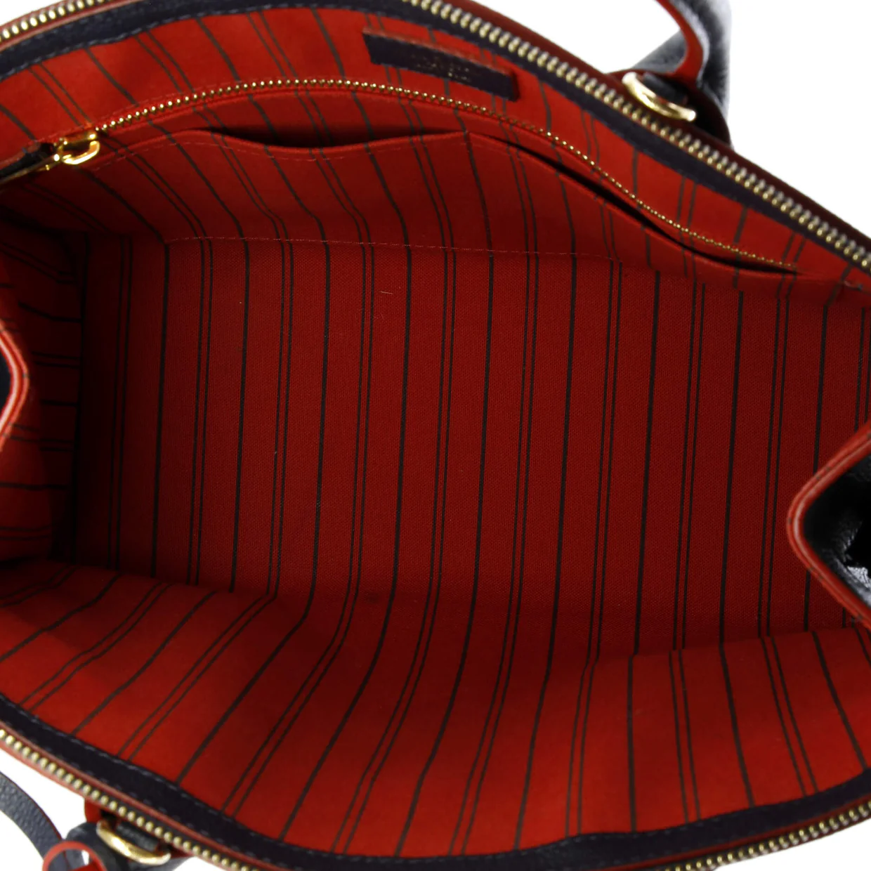 Pont Neuf Handbag Monogram Empreinte Leather MM - Deep Luxury