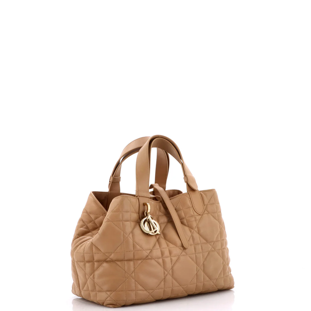 Toujours Tote Bag Macrocannage Quilt Calfskin Medium - Deep Luxury