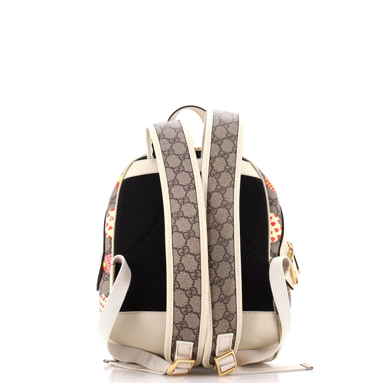 Interlocking G Patch Backpack Printed Mini GG Coated Canvas Small - Deep Luxury