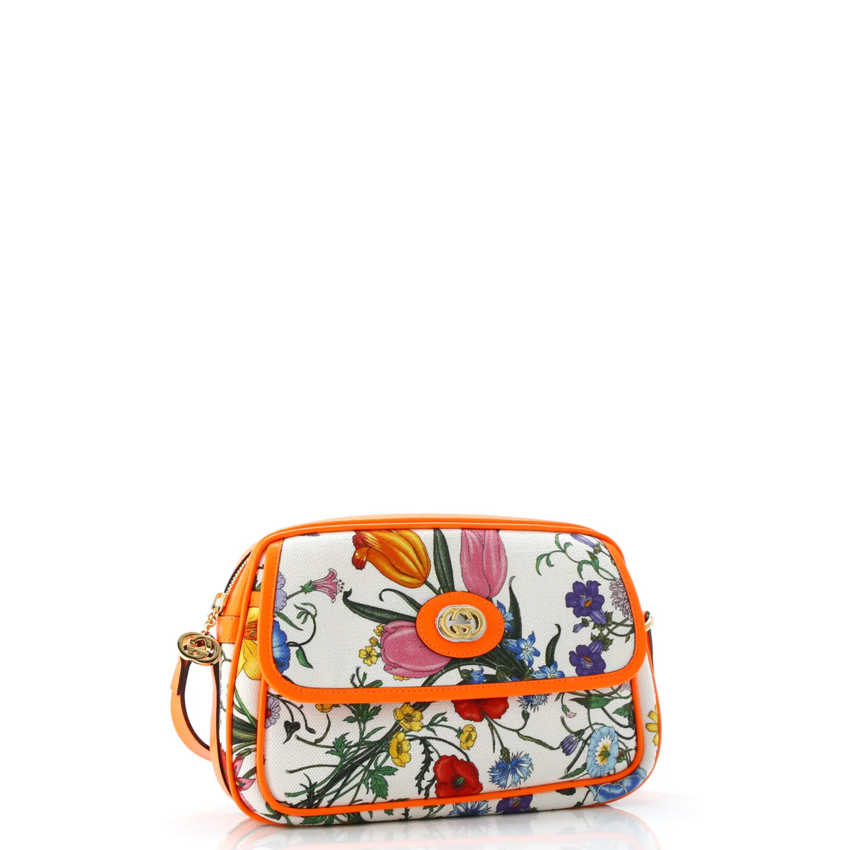 Shoulder Bag Flora Canvas Small - Deep Luxury