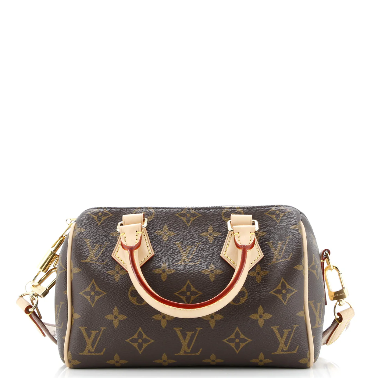Speedy Bandouliere Bag Monogram Canvas 20 - Deep Luxury