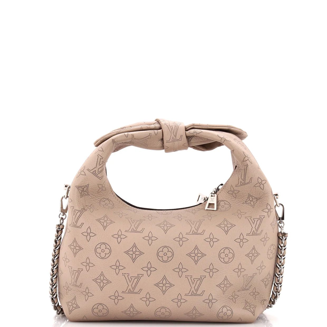 Why Knot Shoulder Bag Mahina Leather PM - Deep Luxury