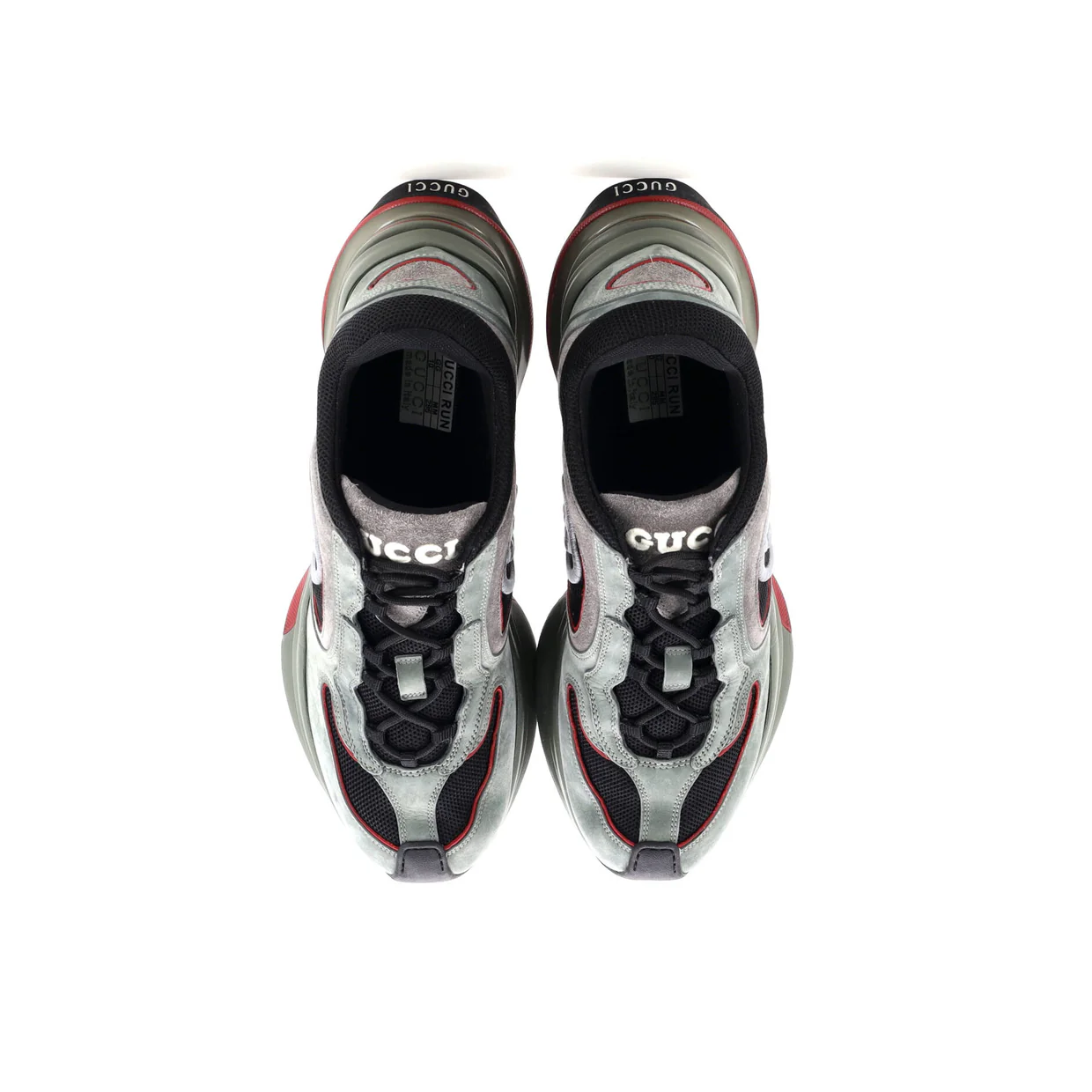 Run Sneakers Technical Fabric and Suede - Deep Luxury