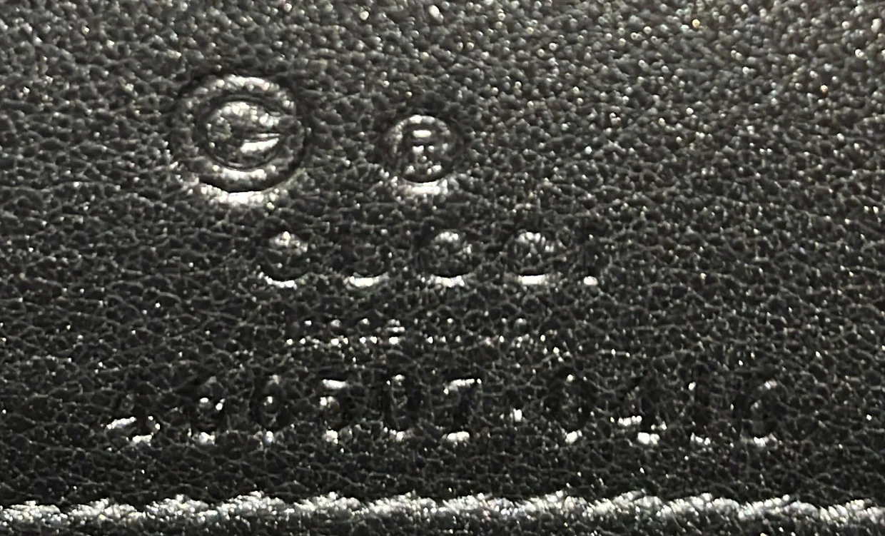 Wallet on Strap Microguccissima Leather - Deep Luxury