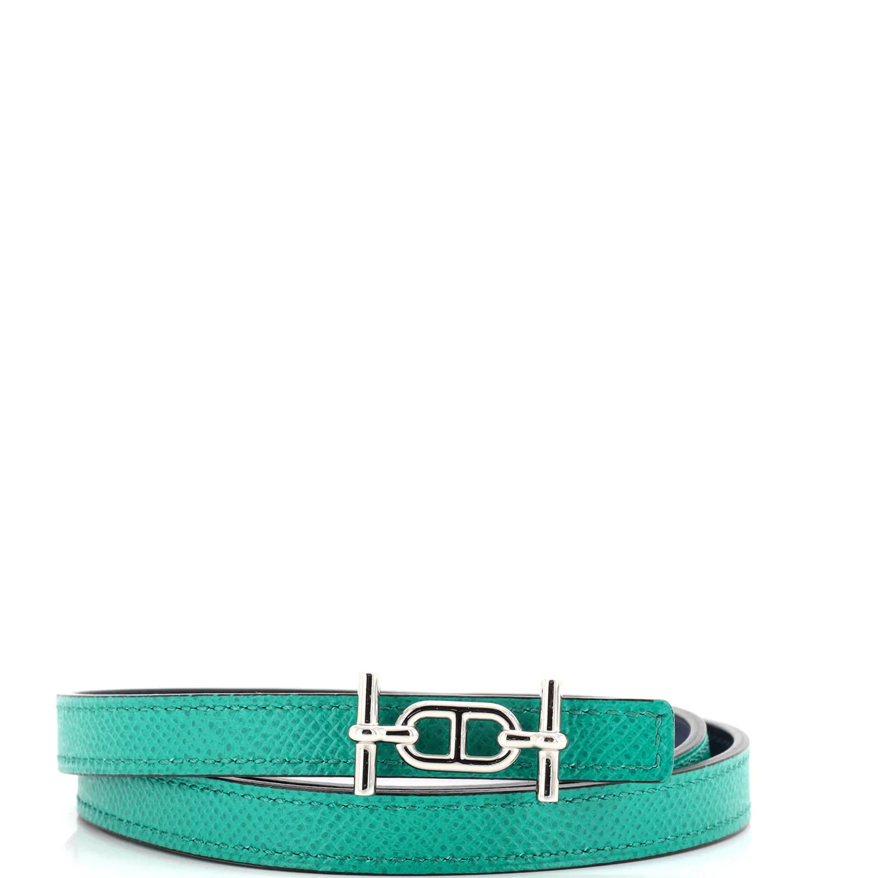 Ancre Reversible Belt Leather Thin - Deep Luxury