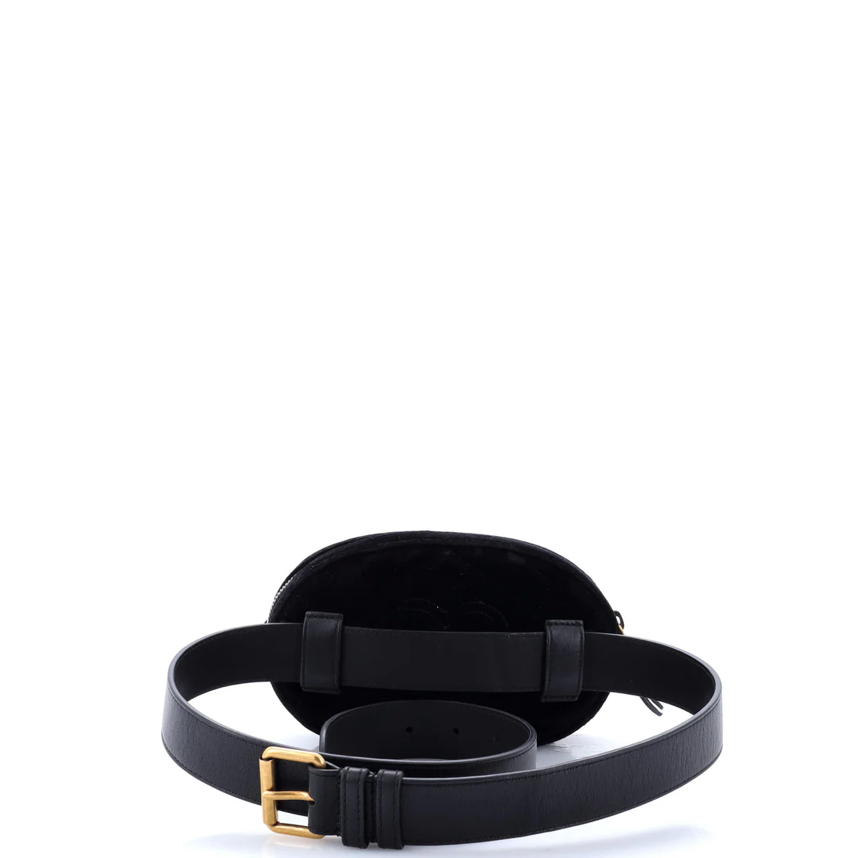 GG Marmont Belt Bag Matelasse Velvet - Deep Luxury