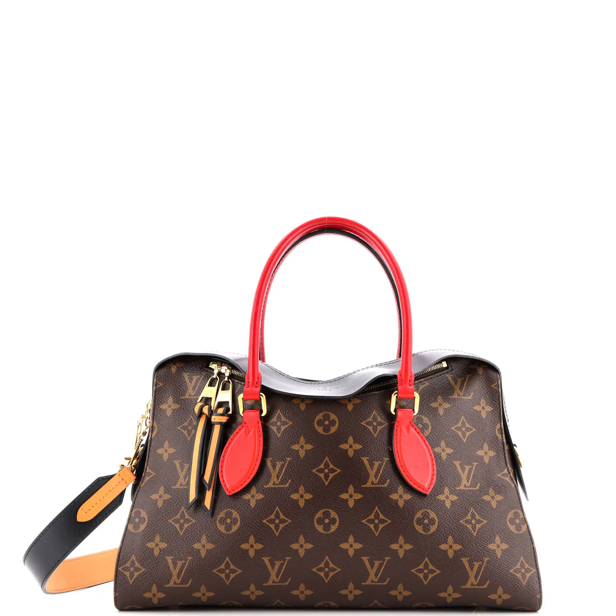 Tuileries Handbag Monogram Canvas with Leather - Deep Luxury