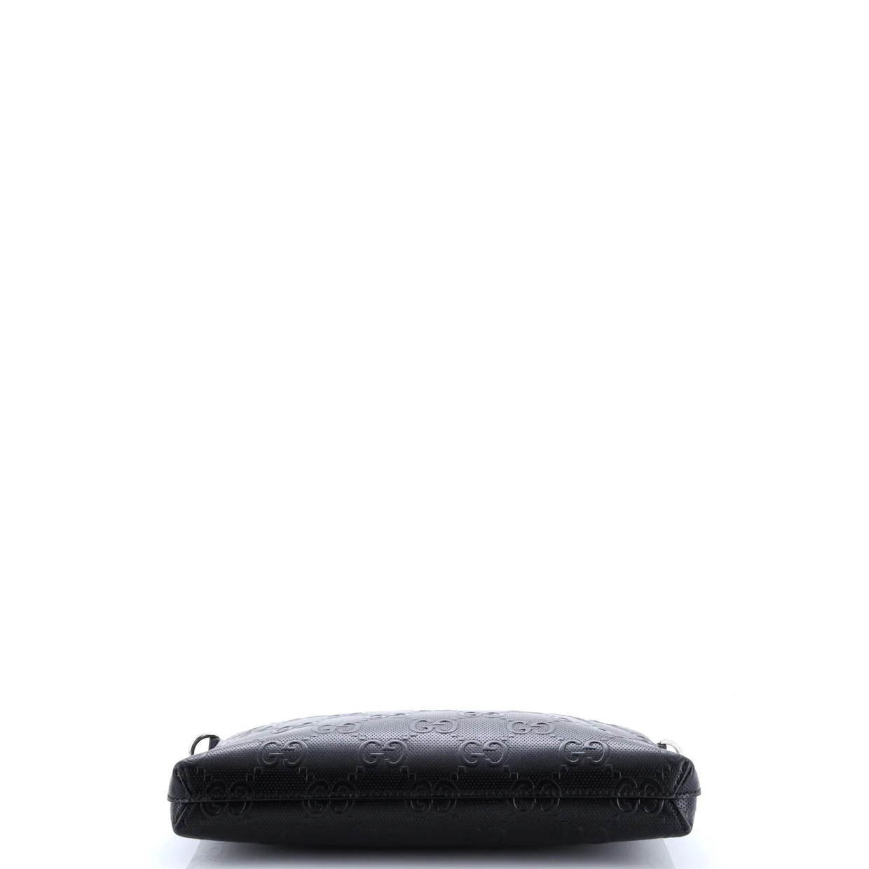 Convertible Messenger Bag GG Embossed Perforated Leather Medium - Deep Luxury