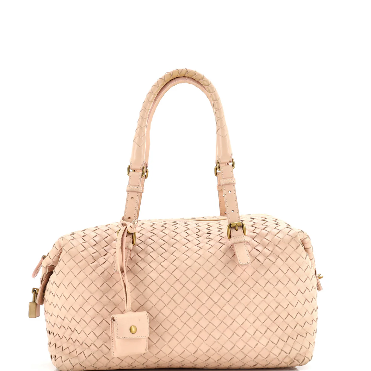 Montaigne Handle Bag Intrecciato Nappa Medium - Deep Luxury