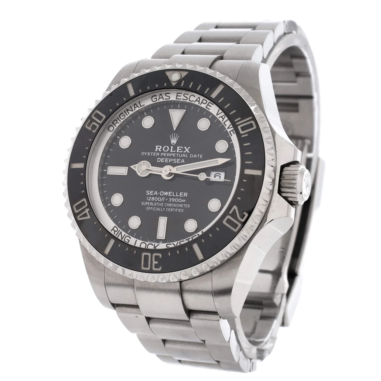Oyster Perpetual Deepsea Sea-Dweller Automatic Watch Stainless Steel and Cerachrom 44 - Deep Luxury