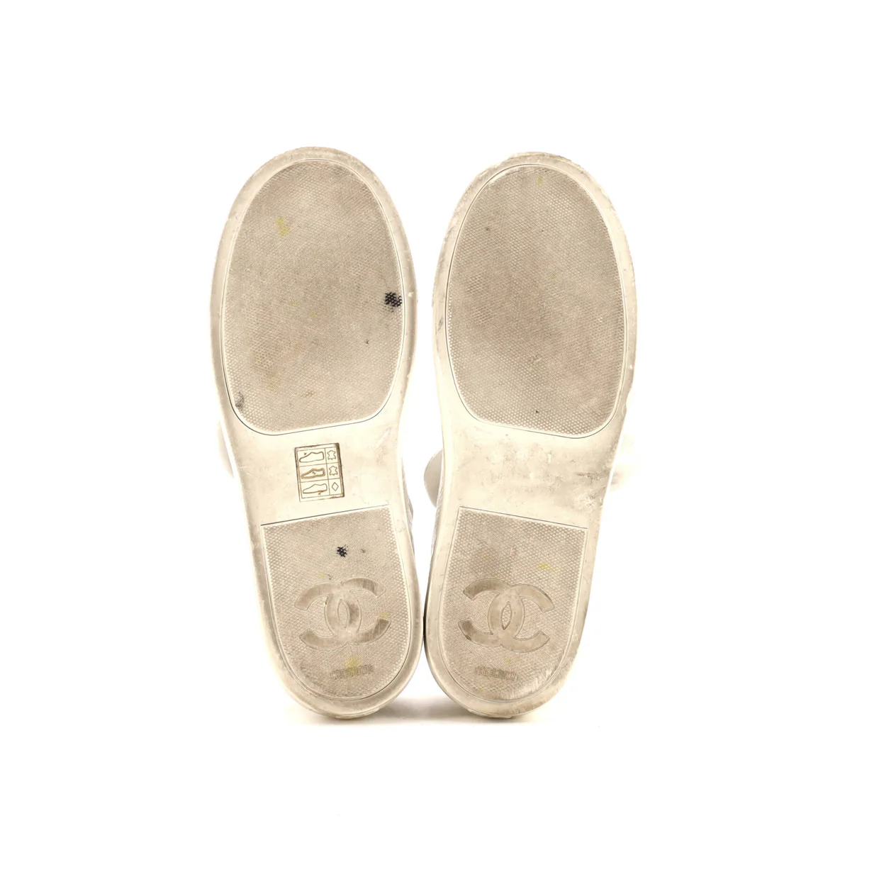 Women's CC Bow Low Top Sneakers Leather - Deep Luxury
