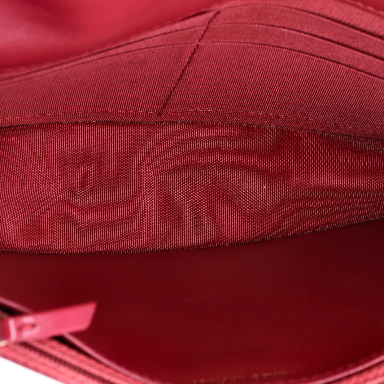 Perfect Fit Wallet on Chain Quilted Calfskin - Deep Luxury