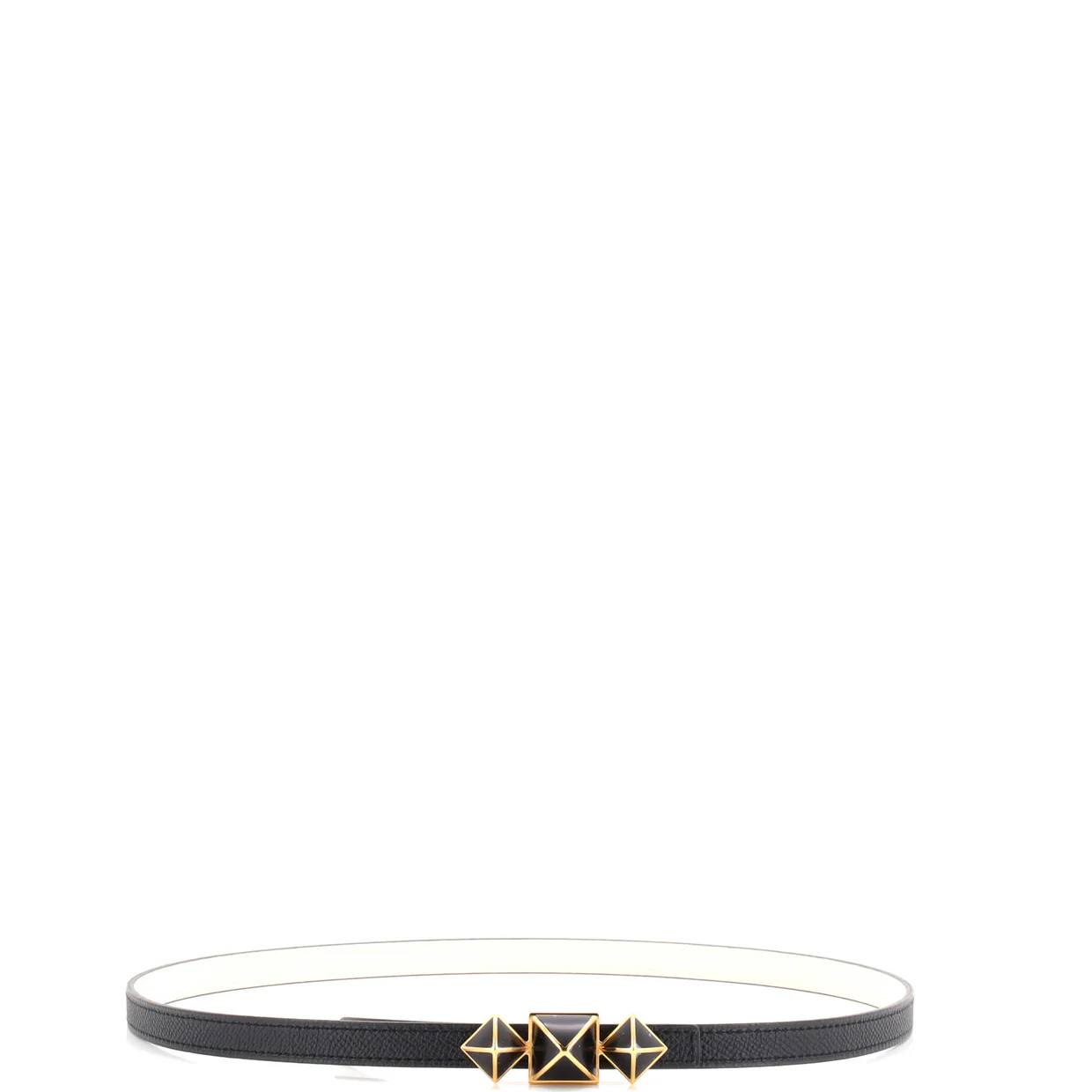 1925 Buckle Reversible Belt Leather Thin - Deep Luxury