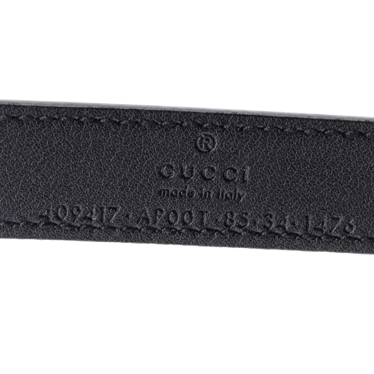 GG Marmont Belt Leather Thin - Deep Luxury