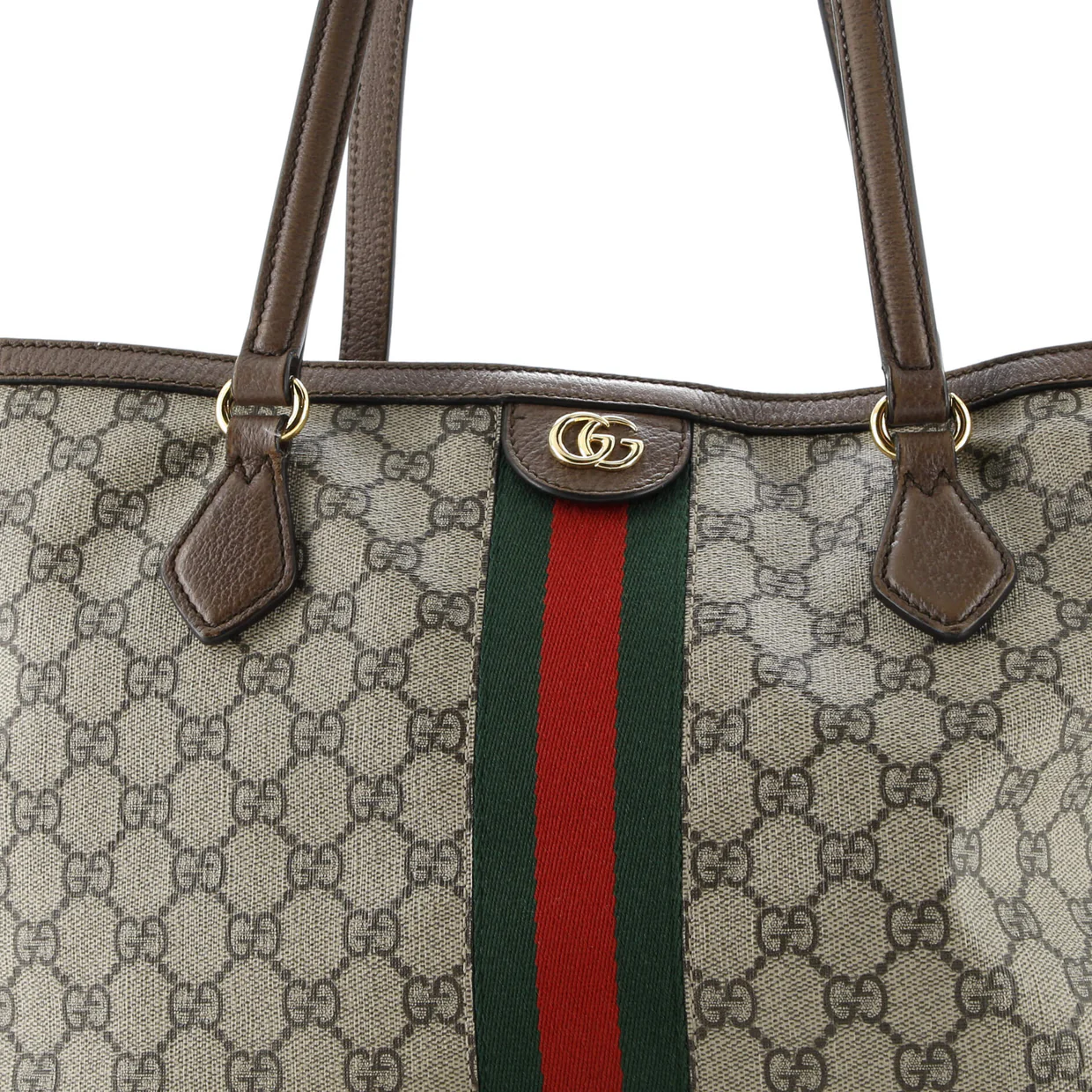 Ophidia Shopping Tote GG Coated Canvas Medium - Deep Luxury