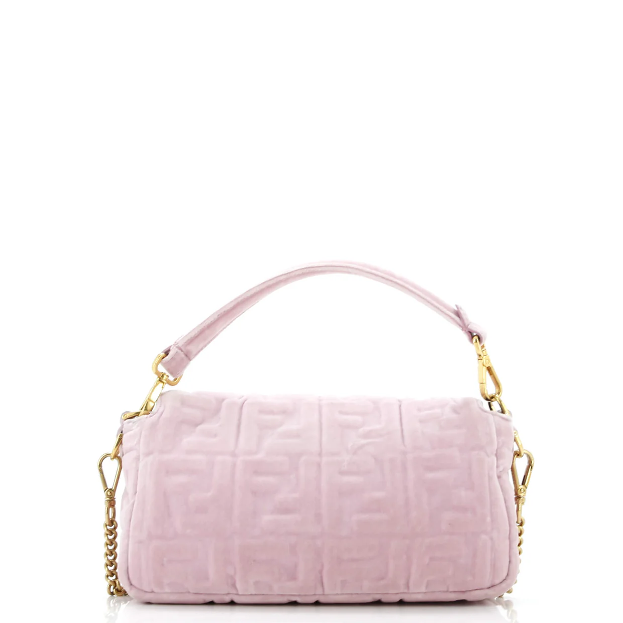 Baguette NM Bag Zucca Embossed Velvet Medium - Deep Luxury