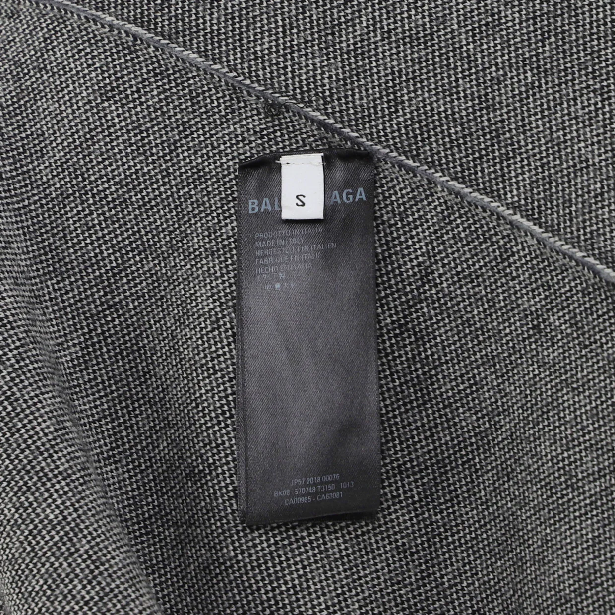 All Over Logo Sweater Wool Blend - Deep Luxury