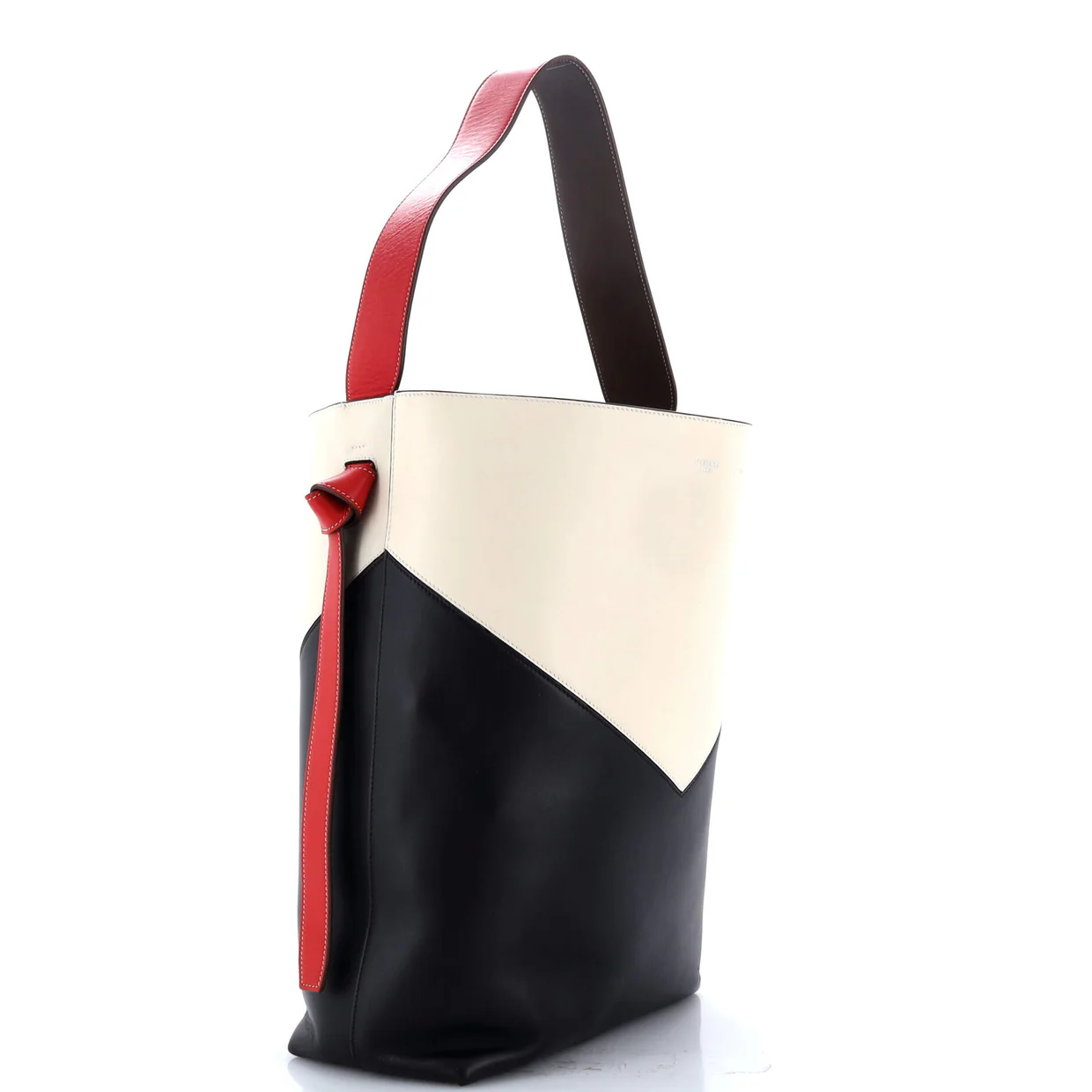 Twisted Cabas Tote Calfskin Small - Deep Luxury