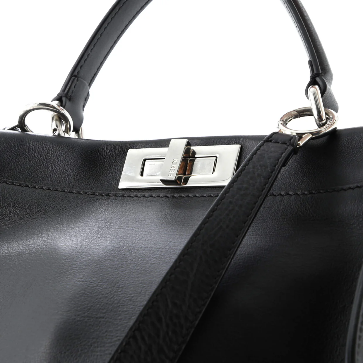 Monster Peekaboo Bag Calfskin and Python Regular - Deep Luxury