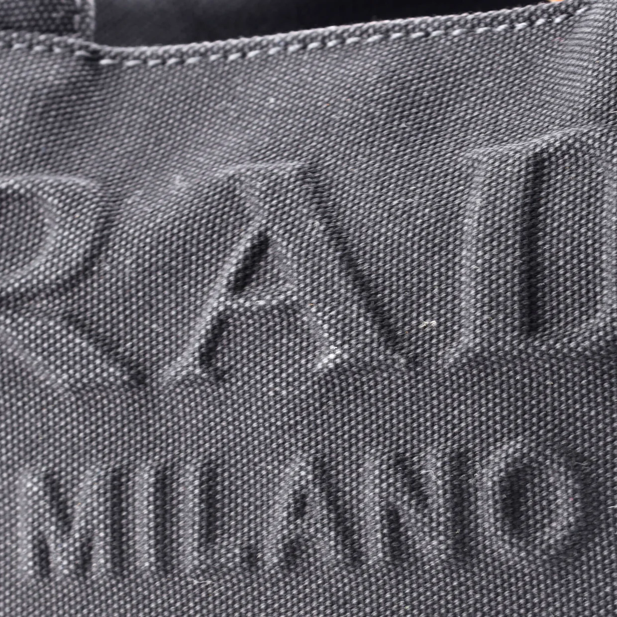 Embossed Logo Canapa Convertible Tote Canvas Mini - Deep Luxury