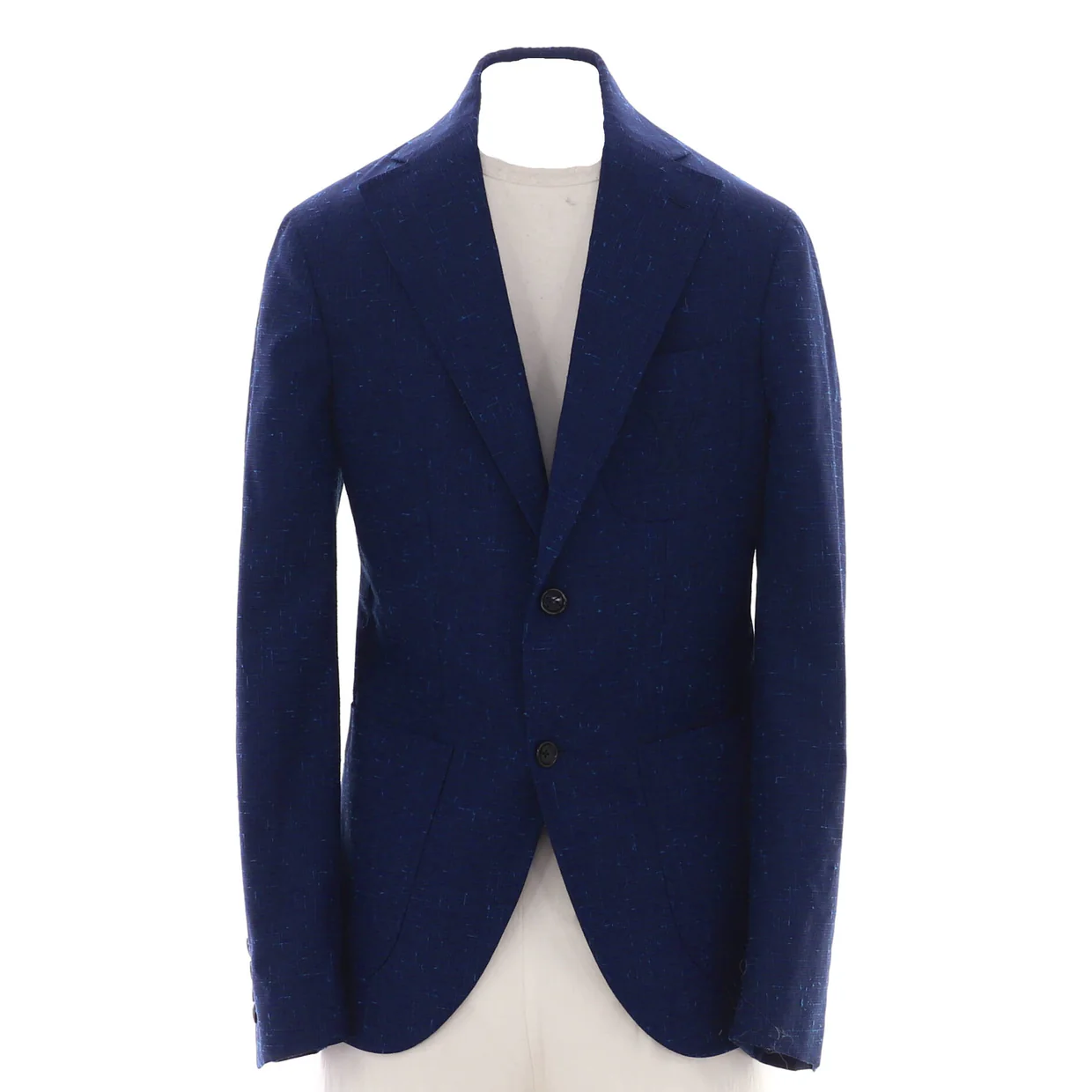 Men's Single Breasted Blazer Wool Blend - Deep Luxury