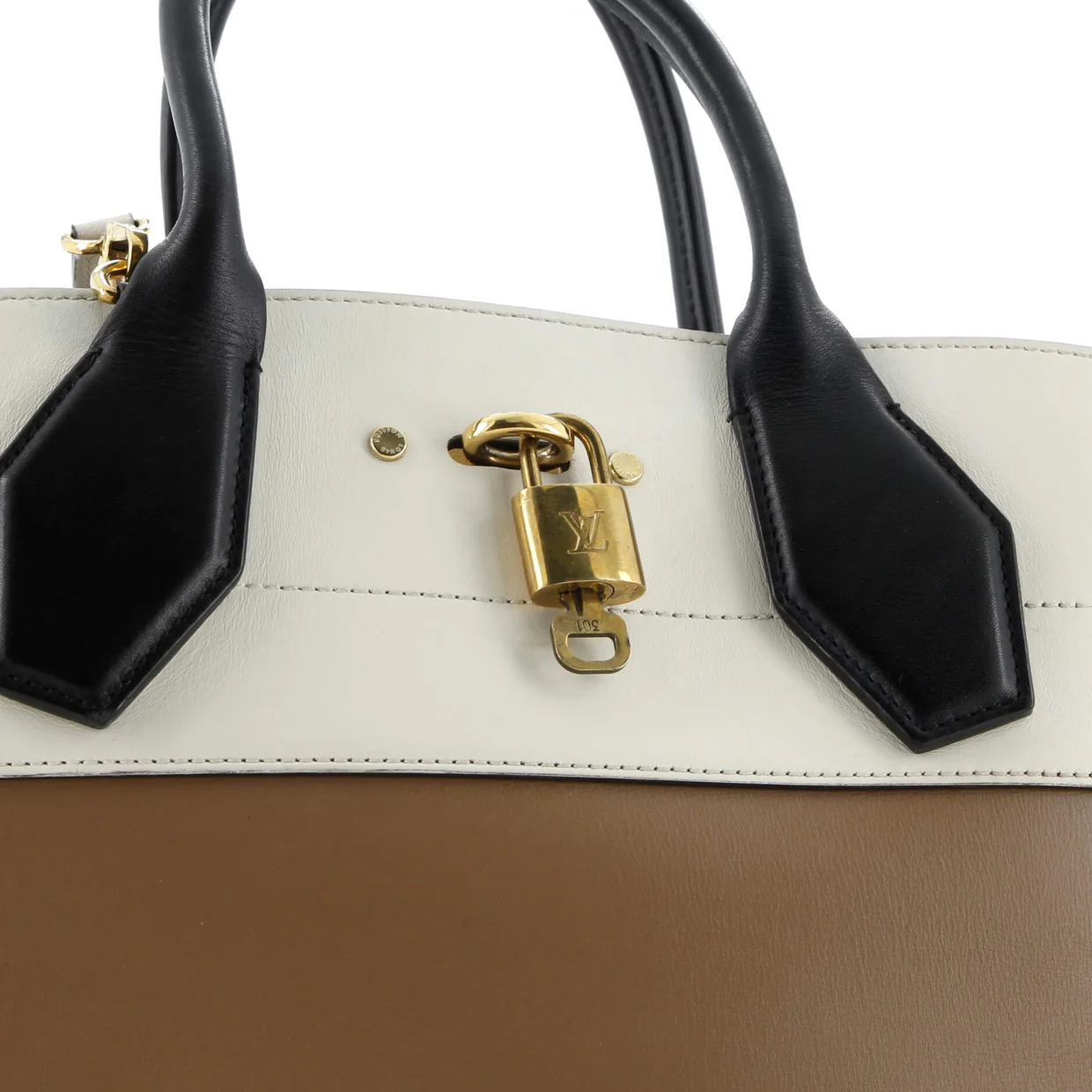 City Steamer Handbag Leather MM - Deep Luxury