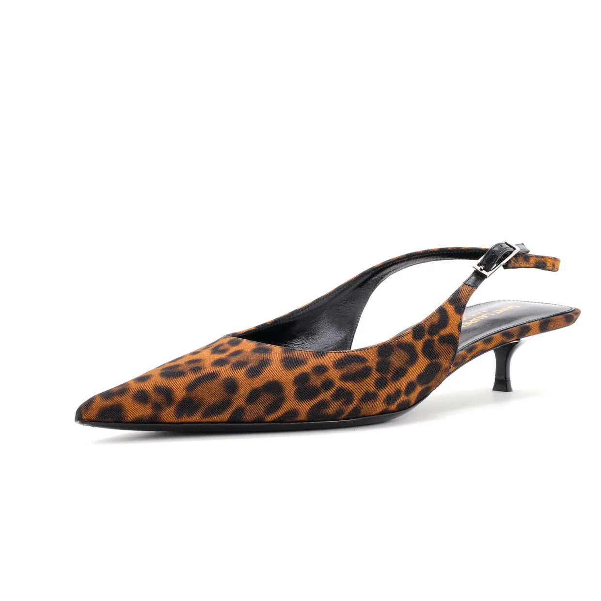 Women's Cherish Slingback Pumps Printed Silk - Deep Luxury