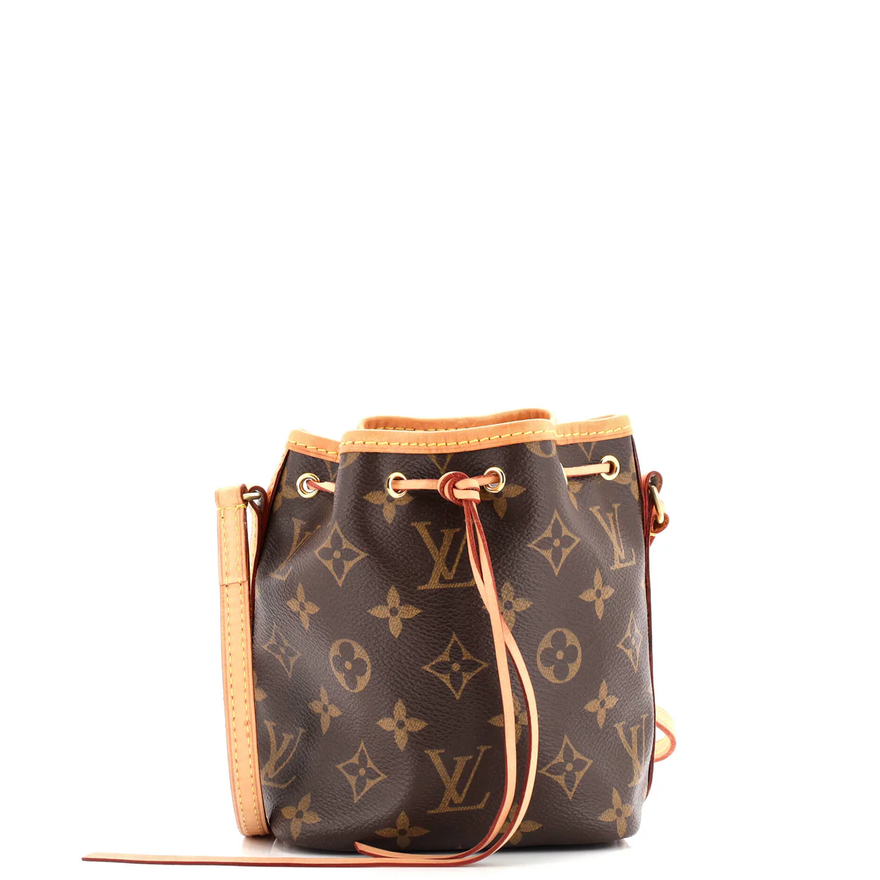 Noe Handbag Monogram Canvas Nano - Deep Luxury