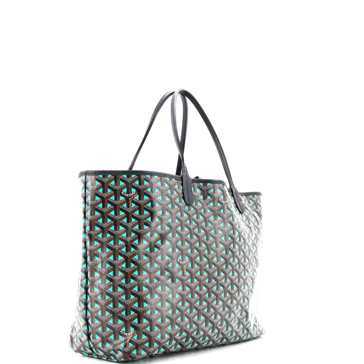 Saint Louis Tote Claire Voie Coated Canvas PM - Deep Luxury