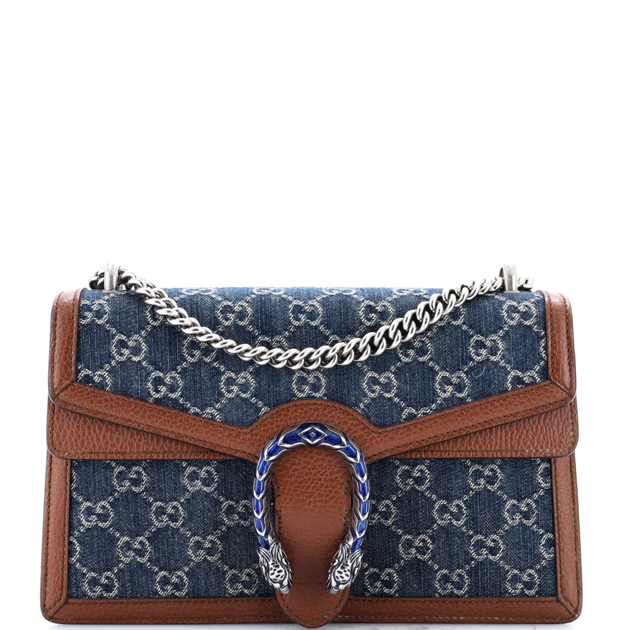 Dionysus Bag GG Denim Small - Deep Luxury