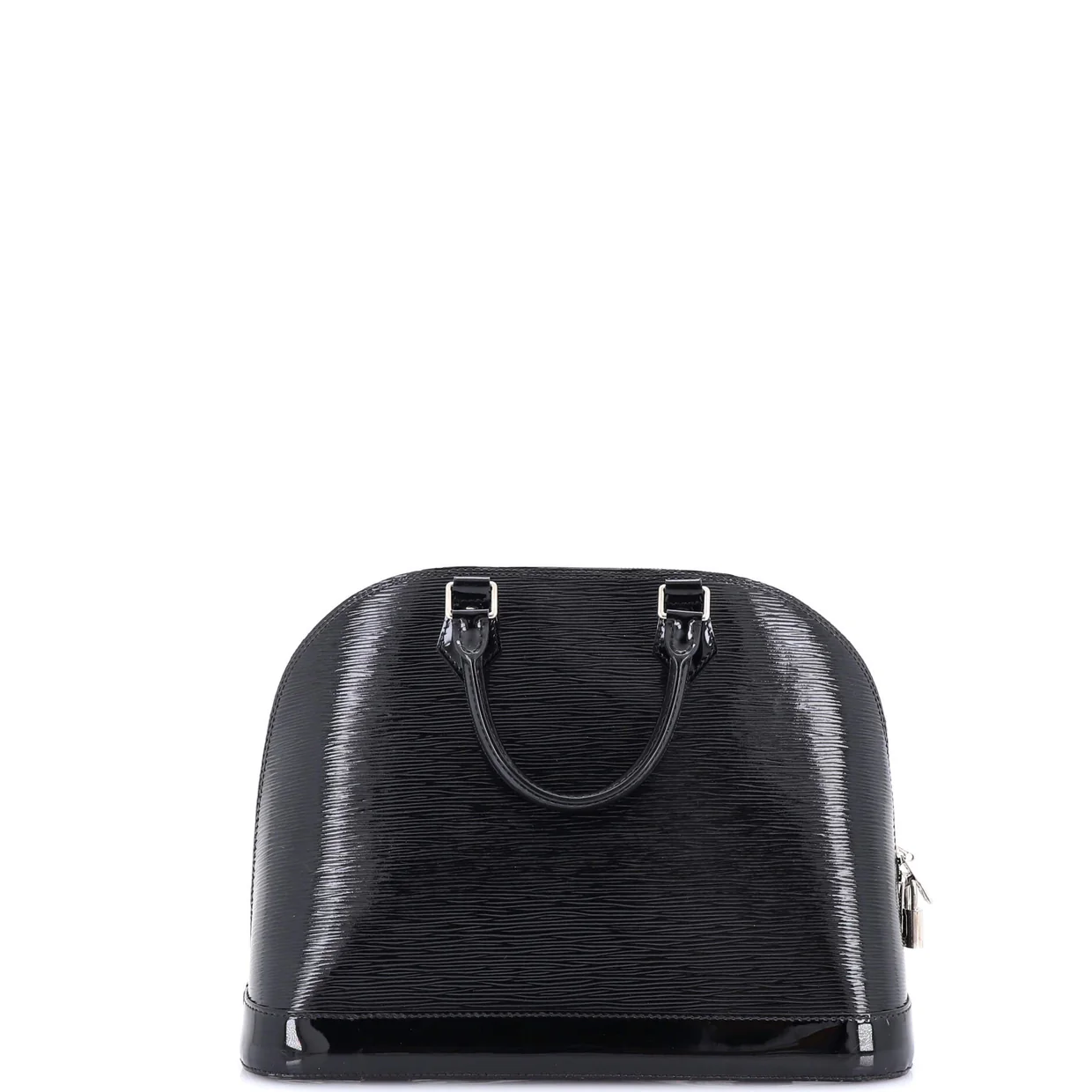 Alma Handbag Electric Epi Leather MM - Deep Luxury