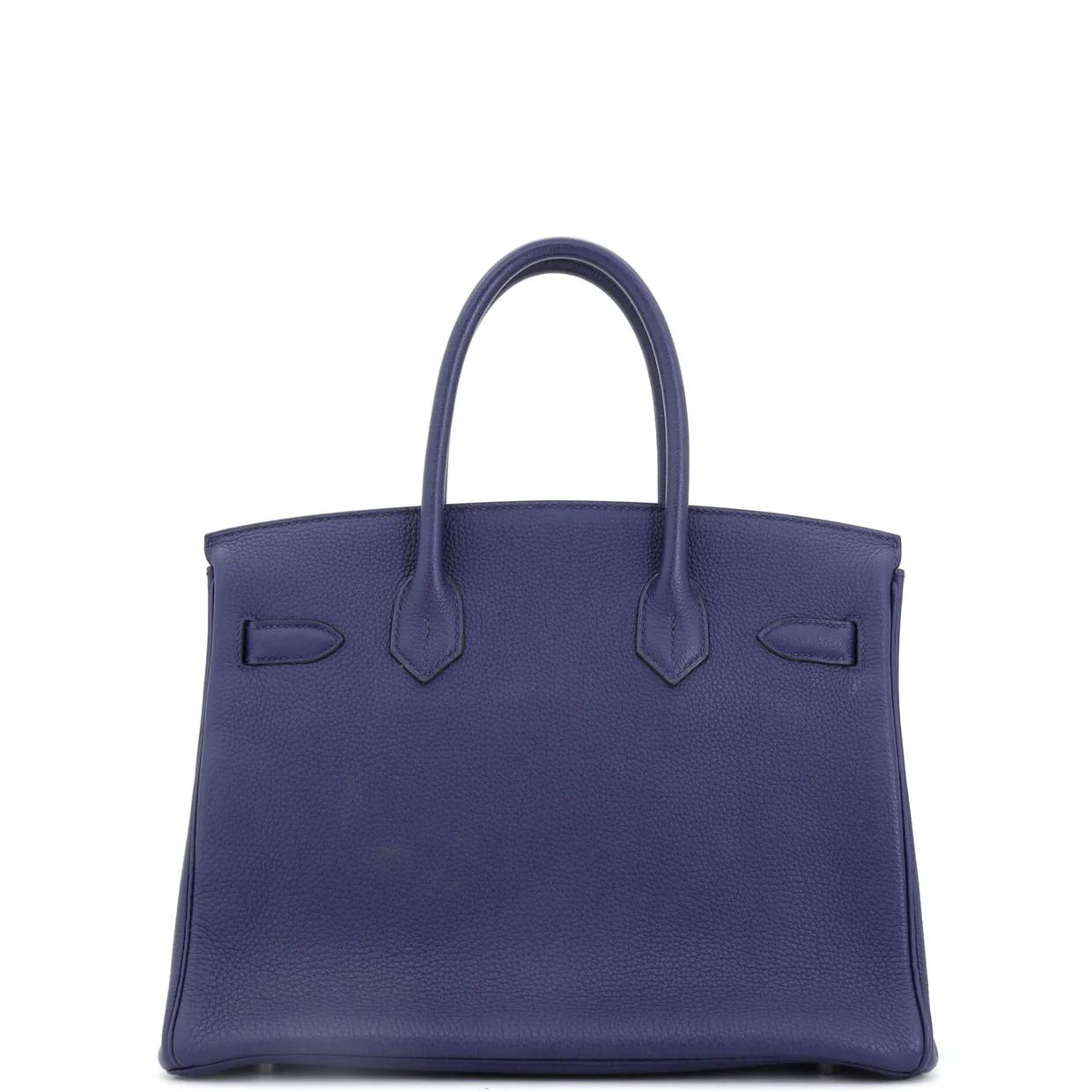 Birkin Handbag Bleu Encre Togo with Palladium Hardware 30 - Deep Luxury