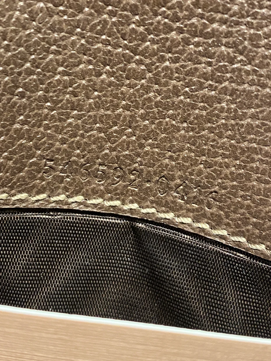 Ophidia Chain Wallet GG Coated Canvas - Deep Luxury