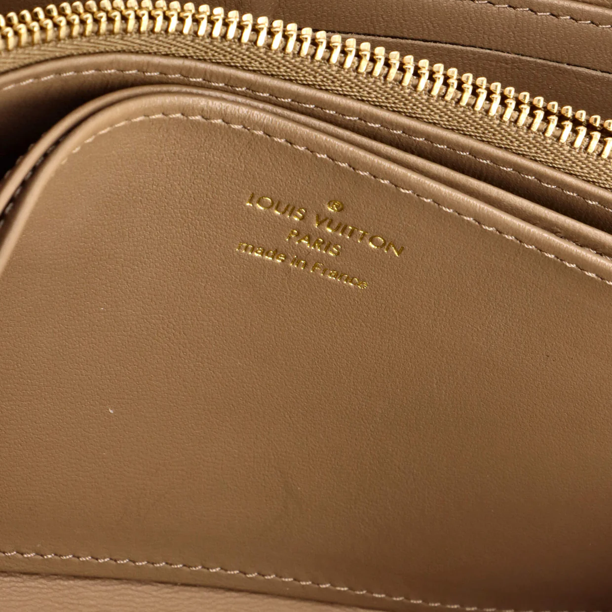 Coussin Zippy Wallet Monogram Embossed Lambskin - Deep Luxury