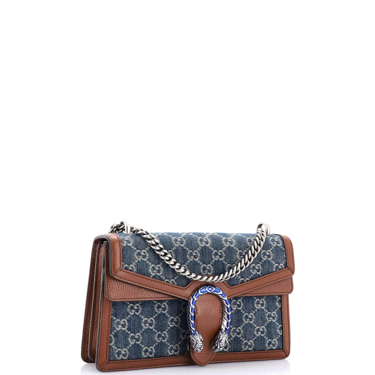 Dionysus Bag GG Denim Small - Deep Luxury