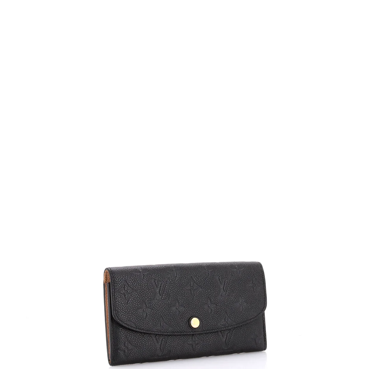 Emilie Wallet Monogram Empreinte Leather - Deep Luxury