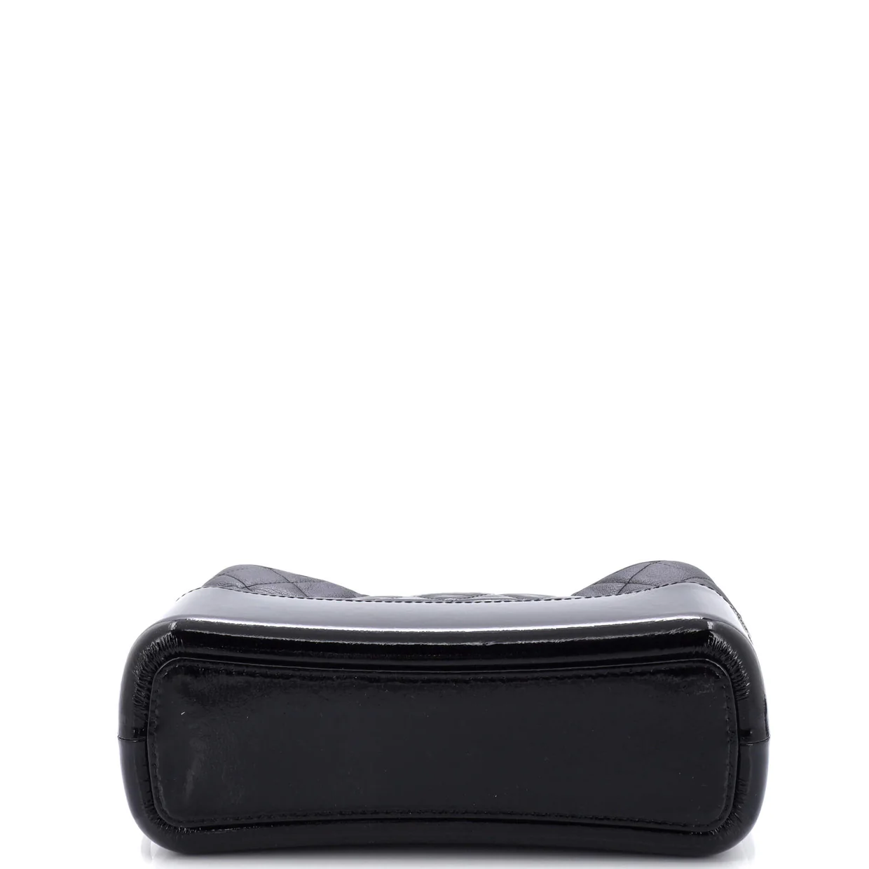 Gabrielle Hobo Quilted Goatskin and Patent Medium - Deep Luxury