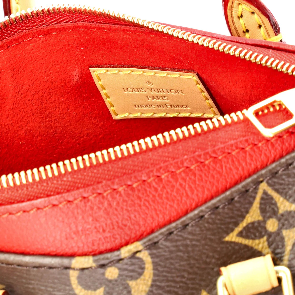 Pallas Tote Monogram Canvas with Leather Nano - Deep Luxury