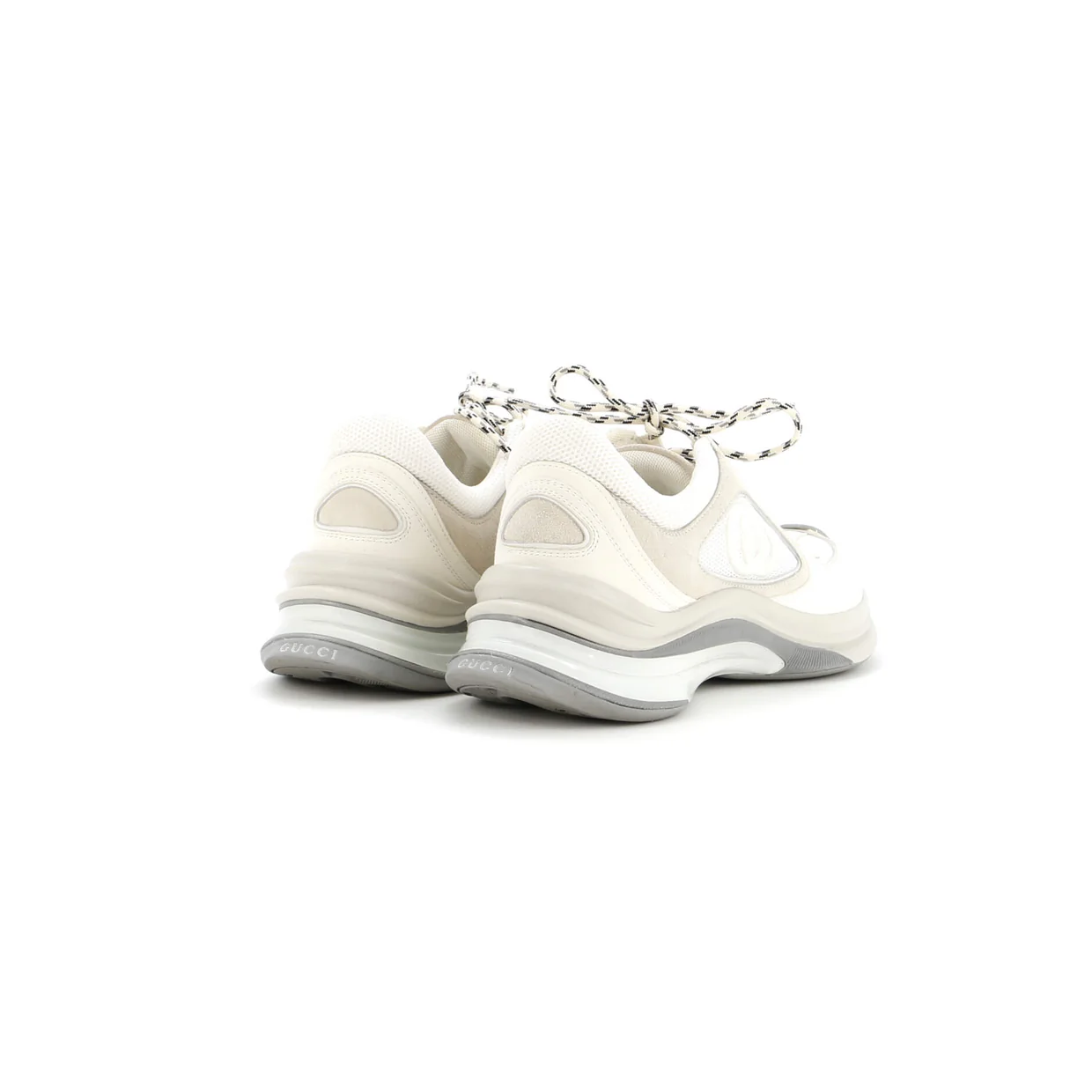 Women's Run Trainer Sneakers Technical Fabric and Suede - Deep Luxury