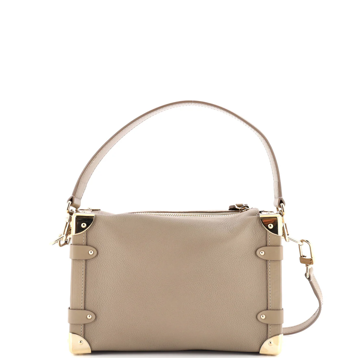 Side Trunk Handbag Taurillon Leather MM - Deep Luxury