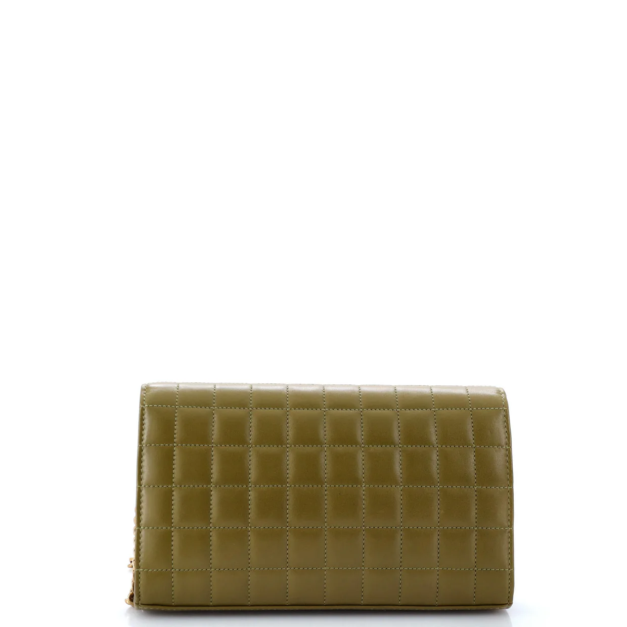 Cassandre Wallet on Chain Quilted Leather Medium - Deep Luxury
