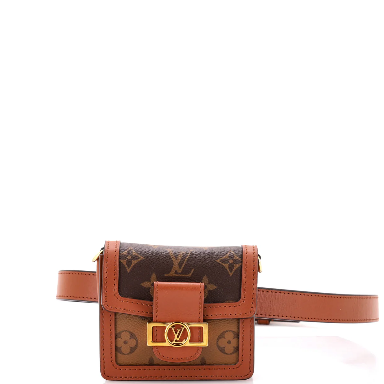 Dauphine Bumbag Reverse Monogram Canvas BB - Deep Luxury