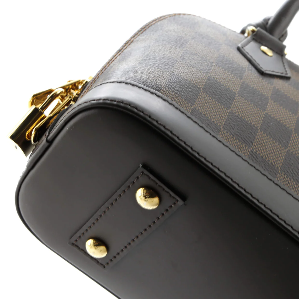 Alma Handbag Damier BB - Deep Luxury