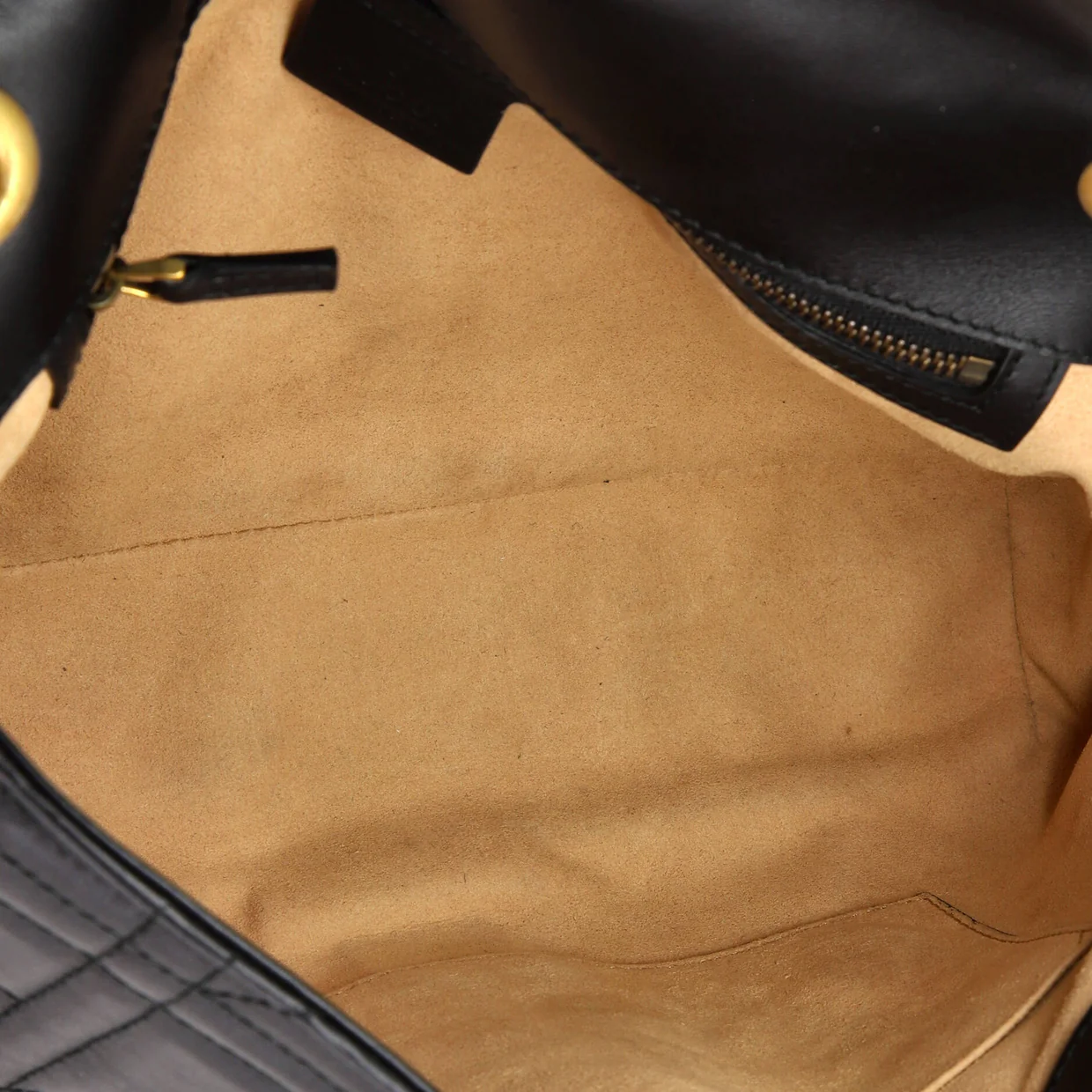 Pearly GG Marmont Flap Bag Embellished Matelasse Leather Medium - Deep Luxury