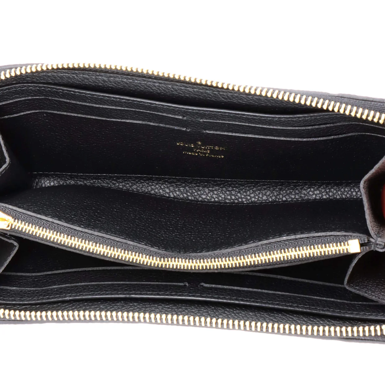 Clemence Wallet Monogram Empreinte Leather - Deep Luxury
