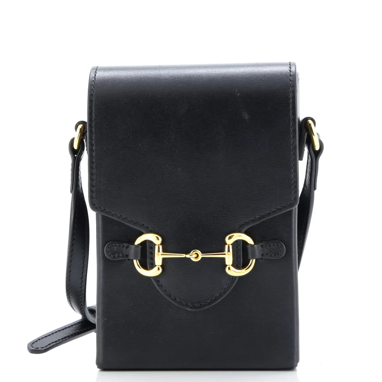 Horsebit 1955 Crossbody Bag Leather Mini - Deep Luxury