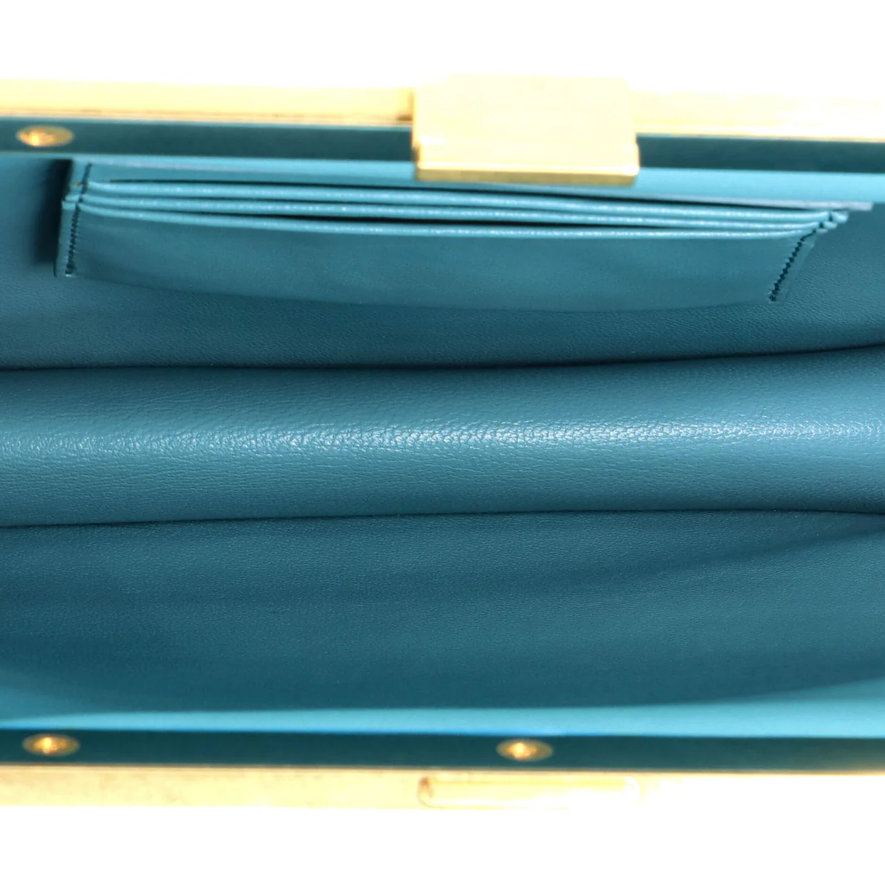 Clasp Crossbody Bag Lizard Mini - Deep Luxury