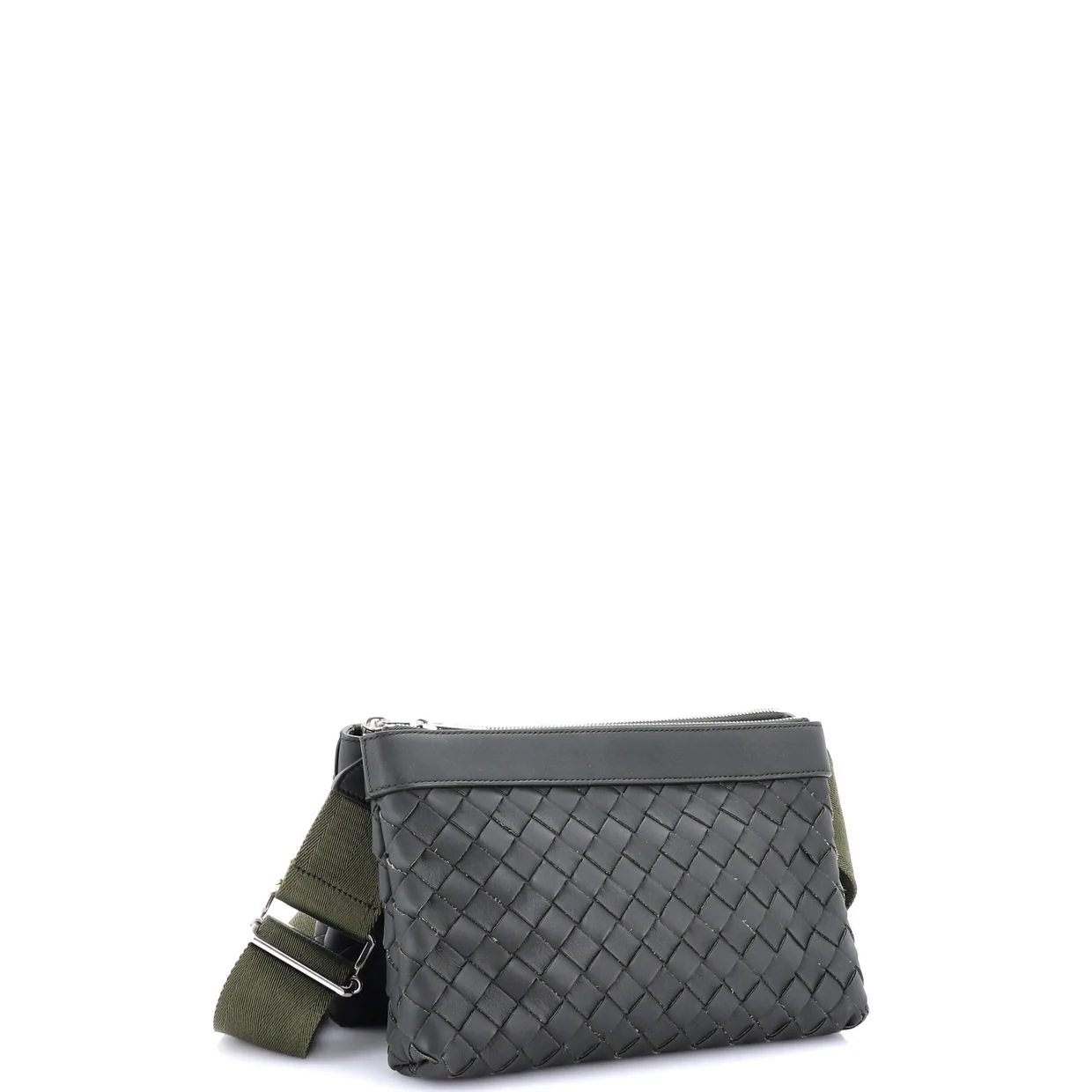Duo Shoulder Bag Intrecciato Nappa - Deep Luxury